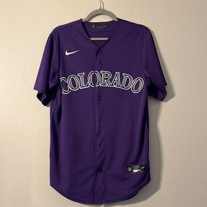 Colorado Rockies Purple Jersey. Men’s small